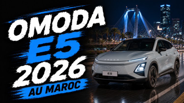 Omoda E5 2026 : autonomie, technologies et ambitions pour le marché marocain